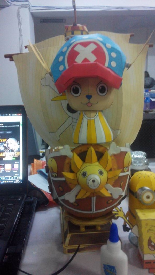 Guzi One Piece Chopper Paper Craft Tutorial