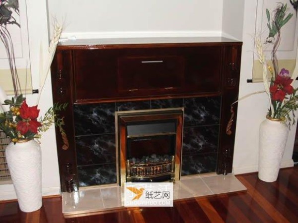 Learn how to make an antique fireplace yourself