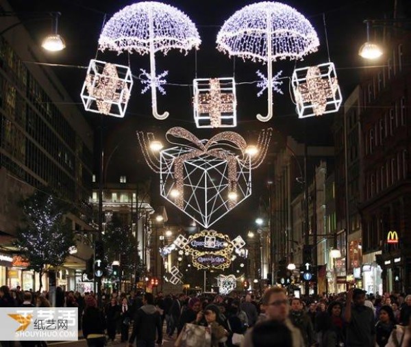 The glittering streets of London during Christmas are like a fantasy land full of surprises