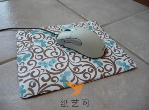 DIY mouse pad making tutorial for Teacher’s Day gift