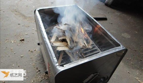 How to make your own simple charcoal grill