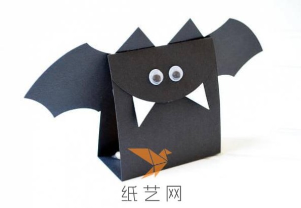 Cute bat candy bag making tutorial