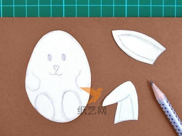 Tutorial on how to hand-make cute three-dimensional bunny greeting cards