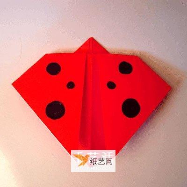 Detailed analysis of the folding method of seven-star ladybug