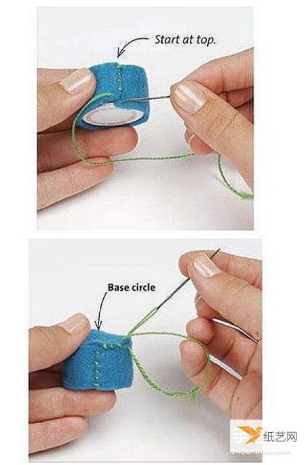 Tutorial on how to make your own mini non-woven fabric pin inserts