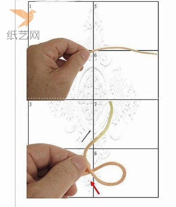 Delicate knotted rope braiding tutorial teaches you how to braid unique wheat ears. Sturdy braiding tutorial