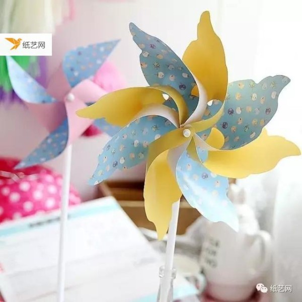 Paper pinwheels, the windmills in childhood memories can still be used like this!