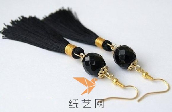 Tutorial on how to make cool tassel earrings