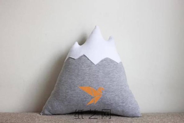 Cool snow mountain cushion making tutorial