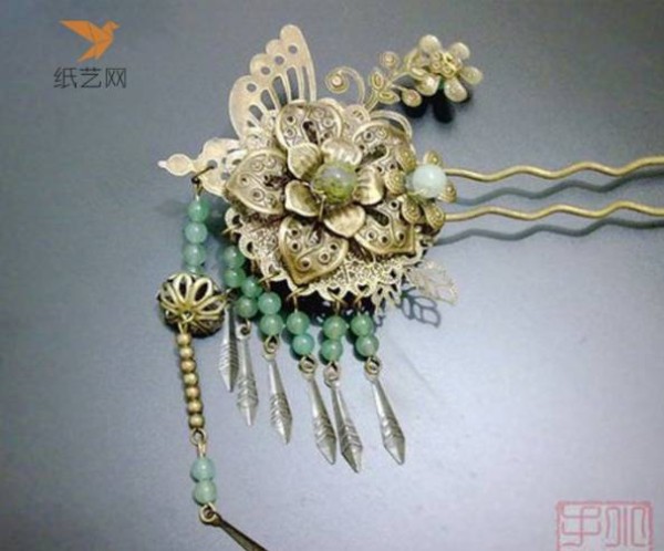 Beaded Oiran Hairpin Making Tutorial Beaded Tutorial