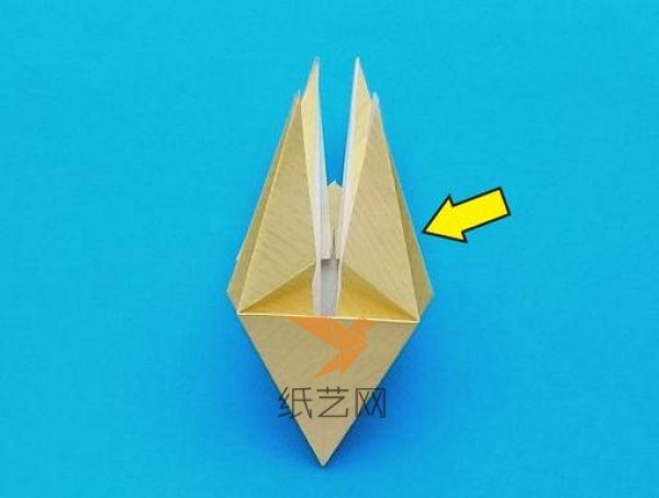 Detailed tutorial on making origami pterodactyl from dinosaur origami