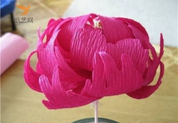 Paper art tutorial purple jade fragrant beads autumn chrysanthemum paper art making tutorial beads