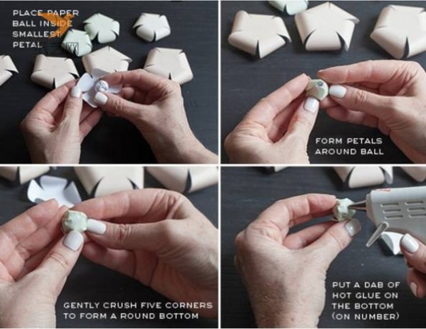 Paper art tutorial Paper art peony flower making tutorial