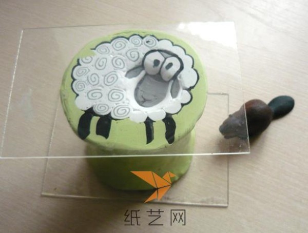 Cute lamb clay making tutorial