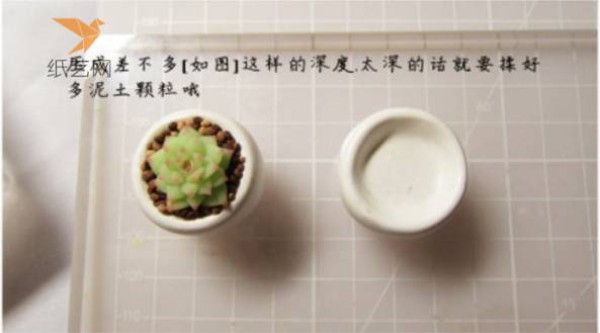 Ceramics Tutorial Soft Clay Succulent Plants Small Potted Ceramics Tutorial