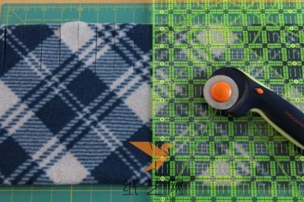 Tutorial on making a blanket without needlework