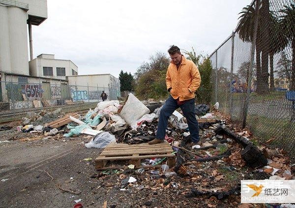 Major transformation of domestic waste to create a high-end personalized villa in the eyes of homeless people