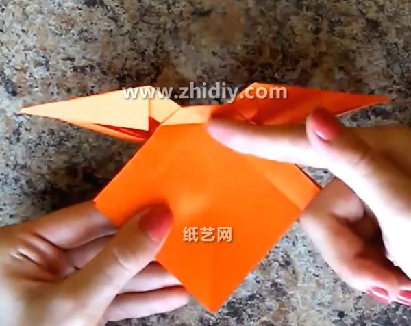 Tutorial on how to make a small fresh origami bow