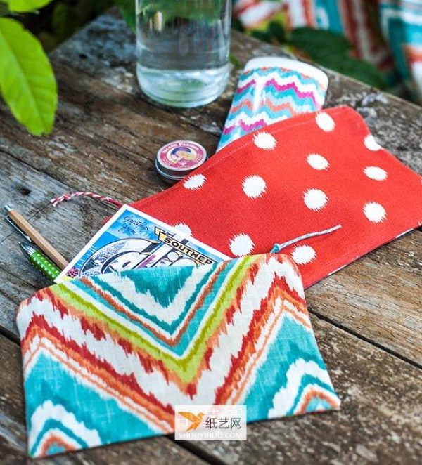 How to make homemade zipper bags using non-woven fabrics