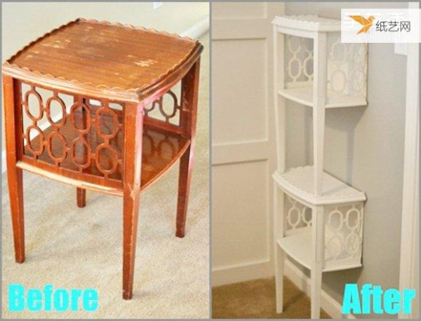 How to use an old table to transform into a personalized wall cabinet and storage rack. The steps are very simple.