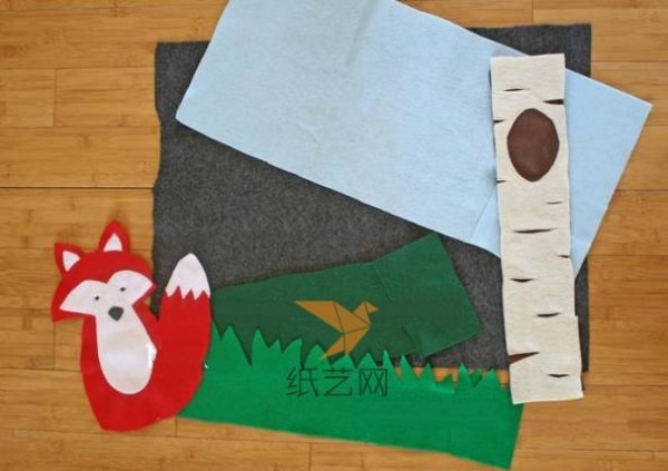 Super cute little fox in the forest mat making tutorial