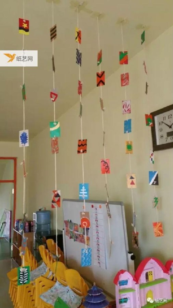 40 Paper Art Decorating Ideas! Decorative ideas for childrens rooms and play corners!