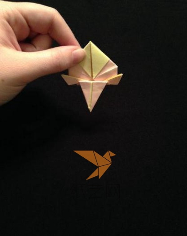 Cute origami bird making tutorial