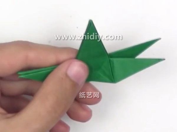 Origami flower bud manual origami video tutorial