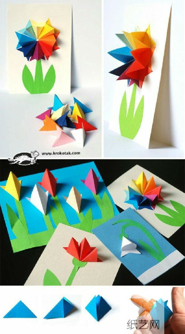 Paper art plant tutorial is here! Bring your dolls to play with paper!