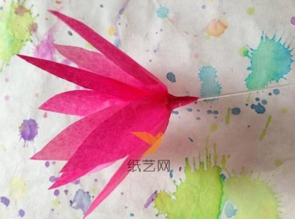 Make a bouquet of crepe paper flowers for the Mid-Autumn Festival to decorate the festival [Tutorial]