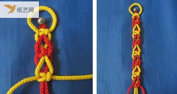 10 ways to knit using 4 ropes, illustrated tutorials