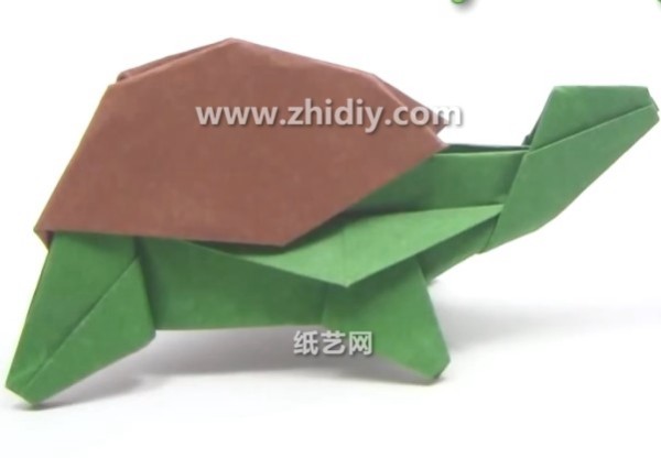 Simple origami turtle tutorial