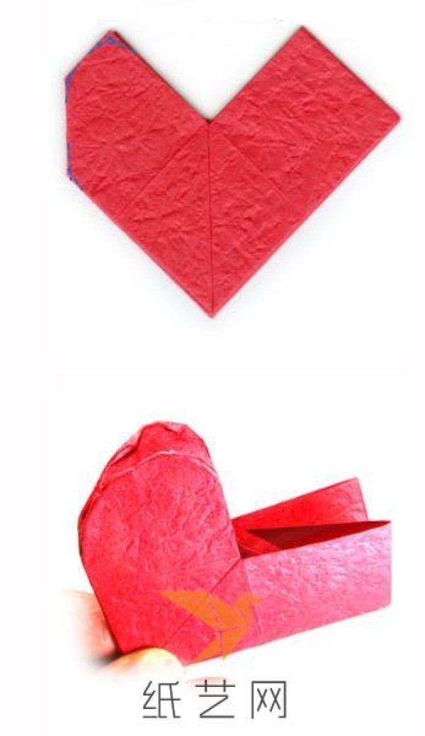 Origami Heart Making Tutorial for Valentine’s Day Gift