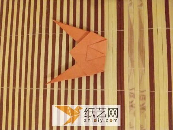 Simple and cute children’s handmade origami fox making tutorial