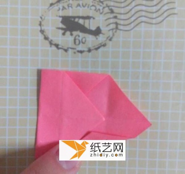 Simple Chinese Valentines Day origami gift box tutorial