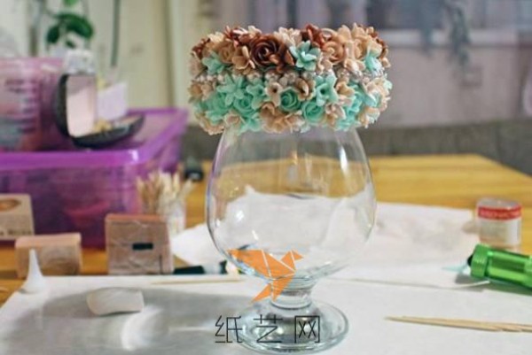 Beautiful clay flower bracelet making tutorial