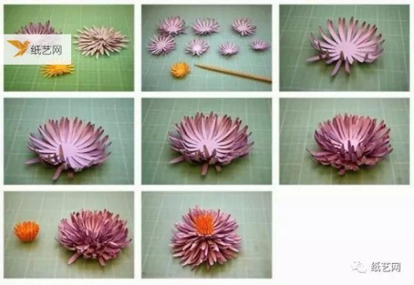 26 large paper flower tutorial templates are here!