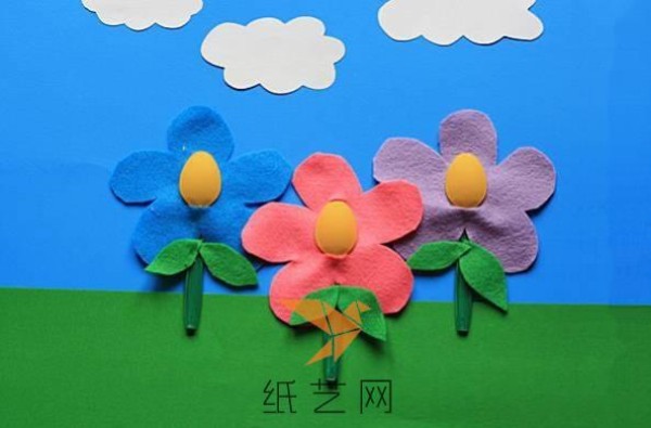 Creative handmade cute fabric flowers childrens handmade small production