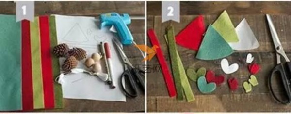 Super cute fabric pine cone elf making tutorial fabric art tutorial