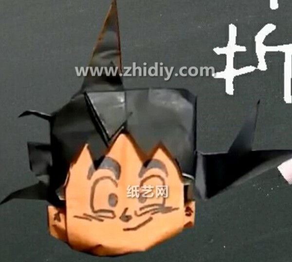 Origami Dragon Ball Sun Wukongs handmade origami video tutorial