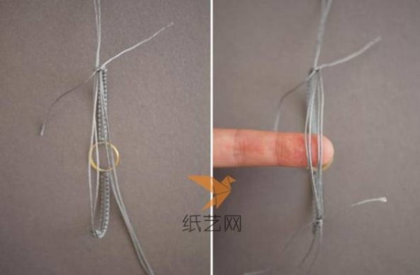 Simple and beautiful bracelet weaving method