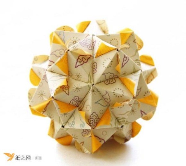 Methods and illustrated tutorials for hand-folding flower balls