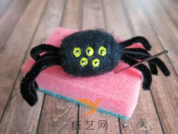 Halloween handmade scary spider making tutorial