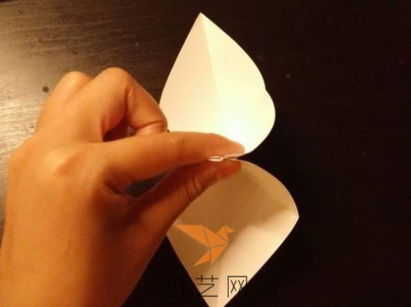 Very beautiful four-pointed star origami box making tutorial