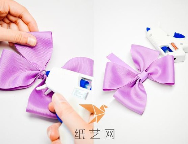 Tutorial on making large bow hairpins