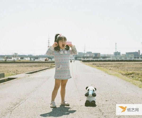 Simple and creative way to make photos full of fun, cute little girl photography poses