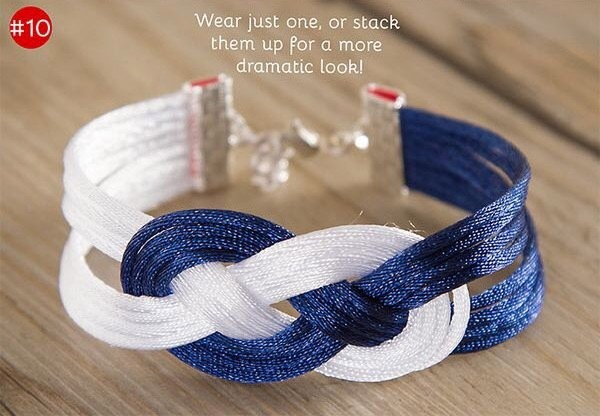 Simple and elegant bracelet weaving DIY creative handmade concise but not simple weaving rope bracelet weaving tutorial