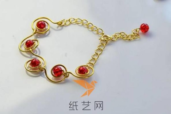 Tutorial on making exquisite wire-wound bracelets for Valentine’s Day gifts