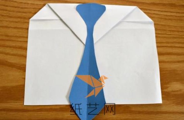 Tutorial on making Father’s Day greeting cards with children’s handmade ties