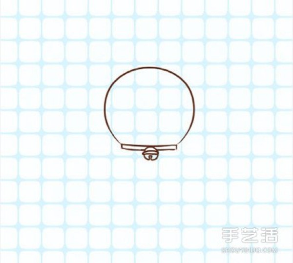 Colorful Doraemon simple drawing pictures with step-by-step illustrations